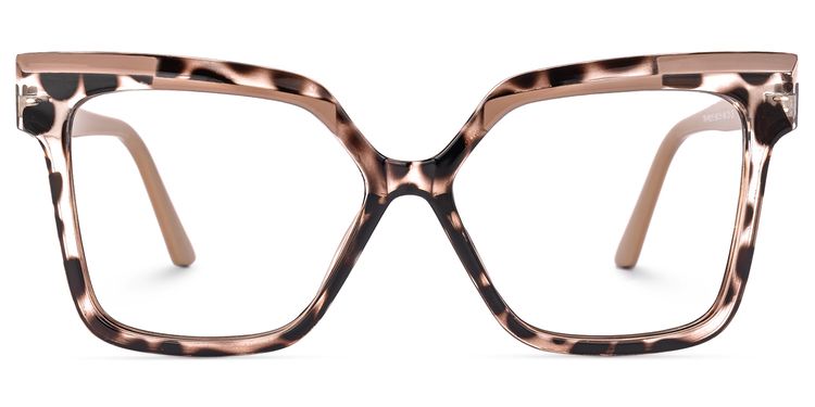 Eboney Tortoise Quadratisch Brille