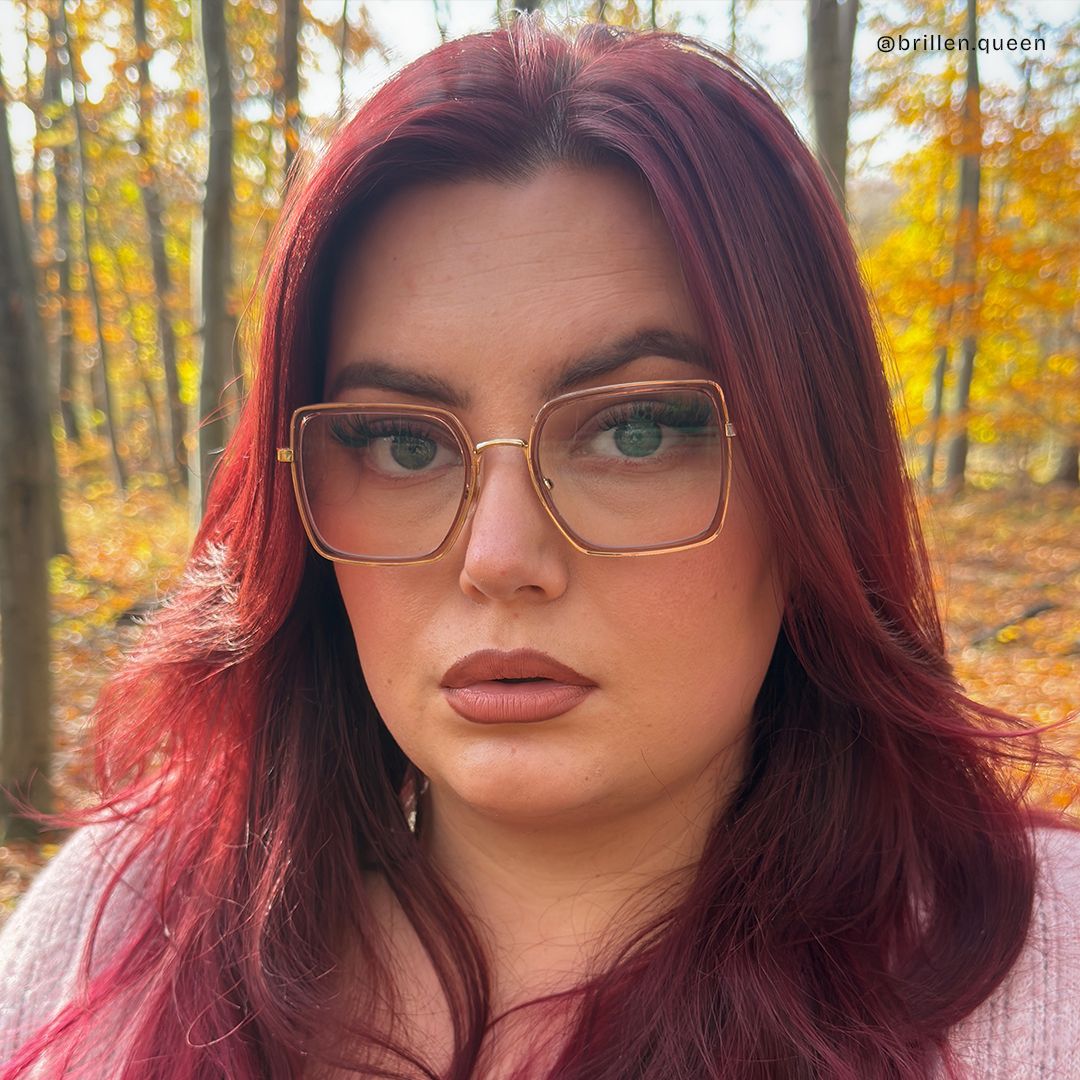 Shane Braun Quadratisch Brille7