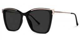 Matia Schwarz Quadratisch Brille1