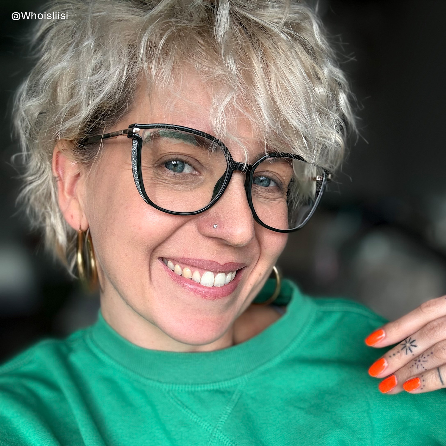 Walden Dunkelgrün Cateye Brille8