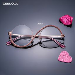 Alina Rosa Rund Brille0