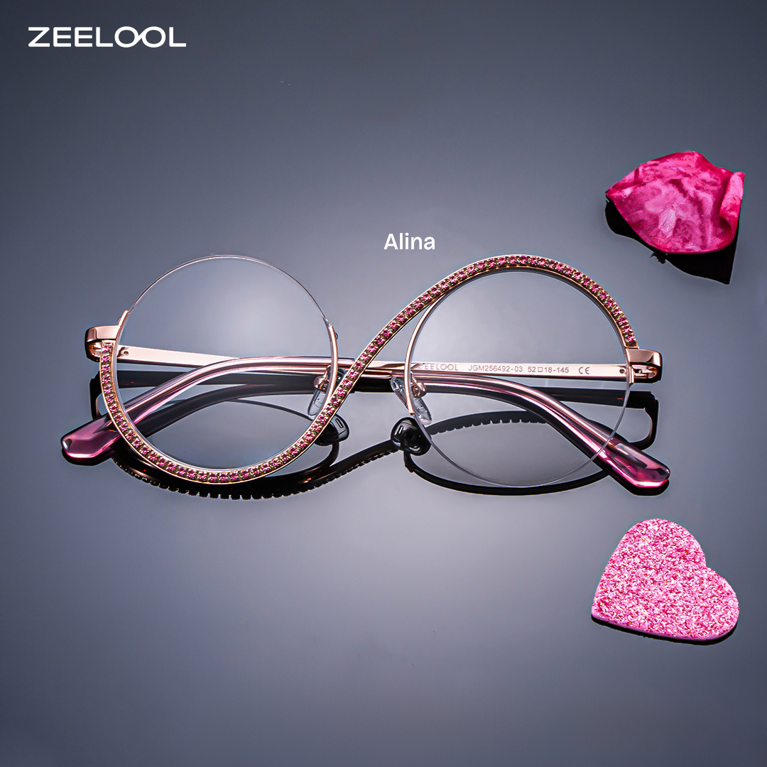 Alina Rosa Rund Brille