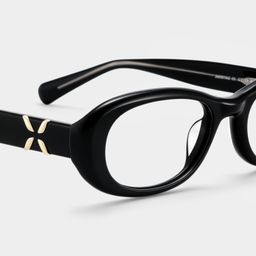 Catherine Schwarz Oval Brille6