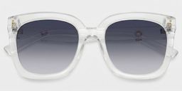 Nada Klar Quadratisch Sonnenbrille1