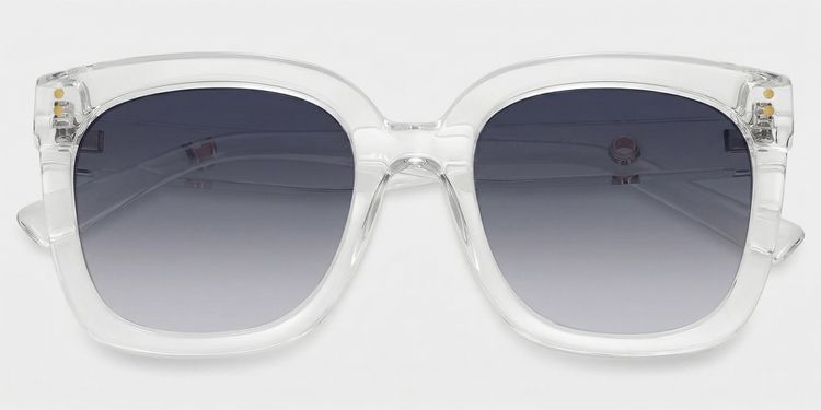 Nada Klar Quadratisch Sonnenbrille