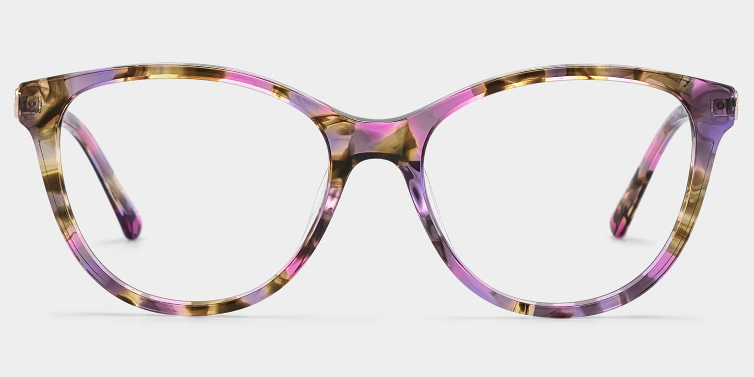 Eli Blumendruck Rund Brille1