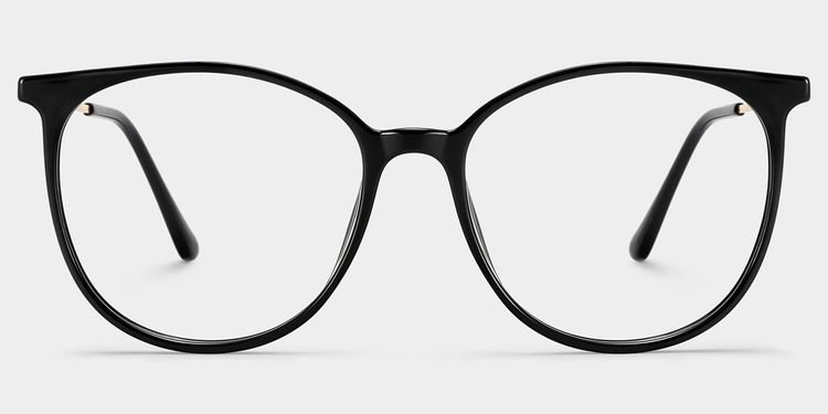 Babbage Schwarz Rund Brille