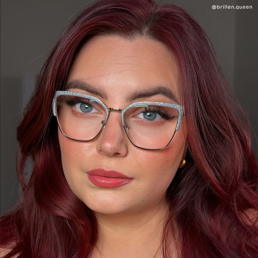 Javier Silber Rechteckig Brille