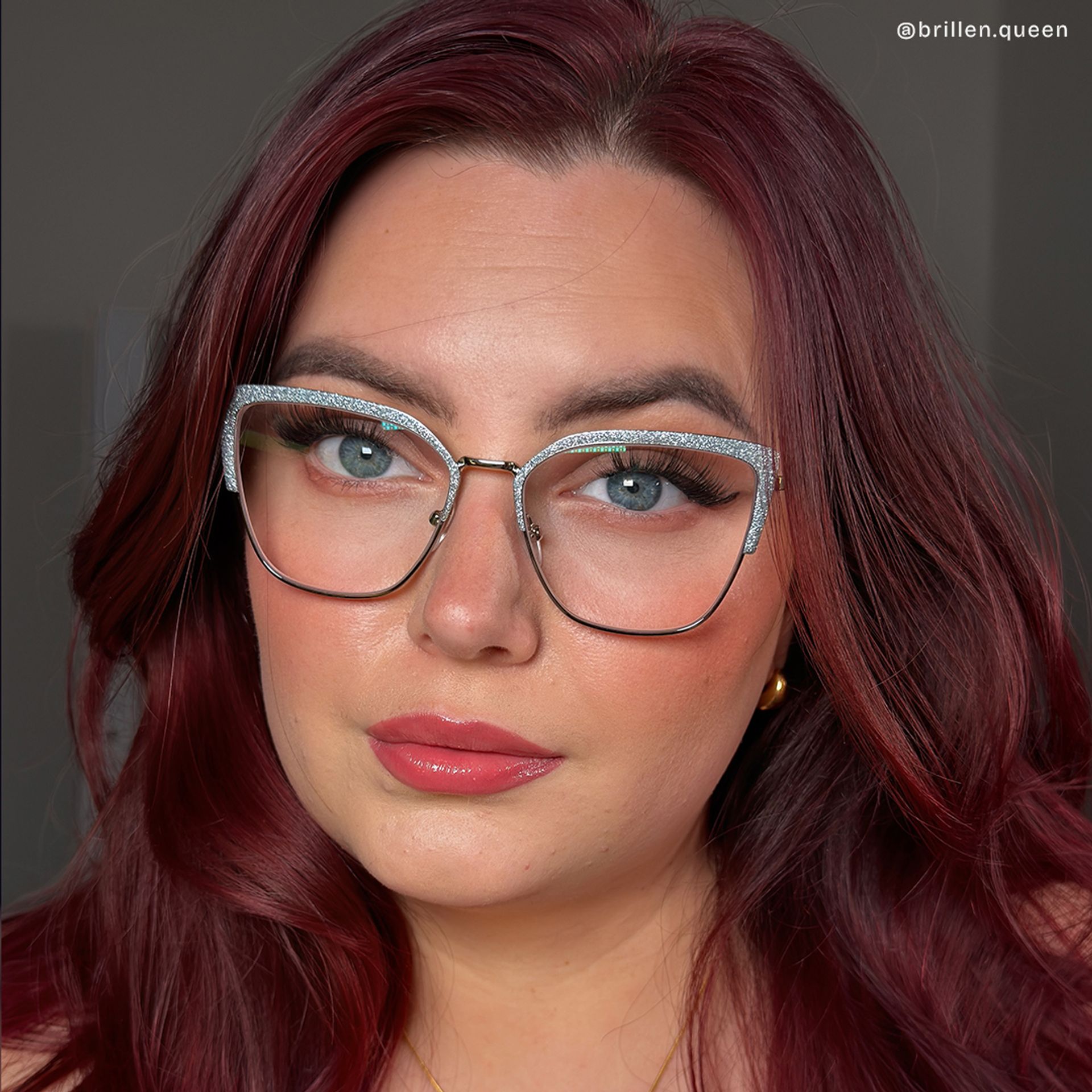 Javier Silber Rechteckig Brille9