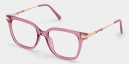 Jacqui Rosa Rechteckig Brille3