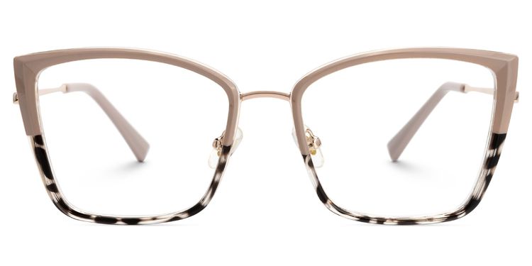 Mariie Zweifarbig Schmetterling Brille