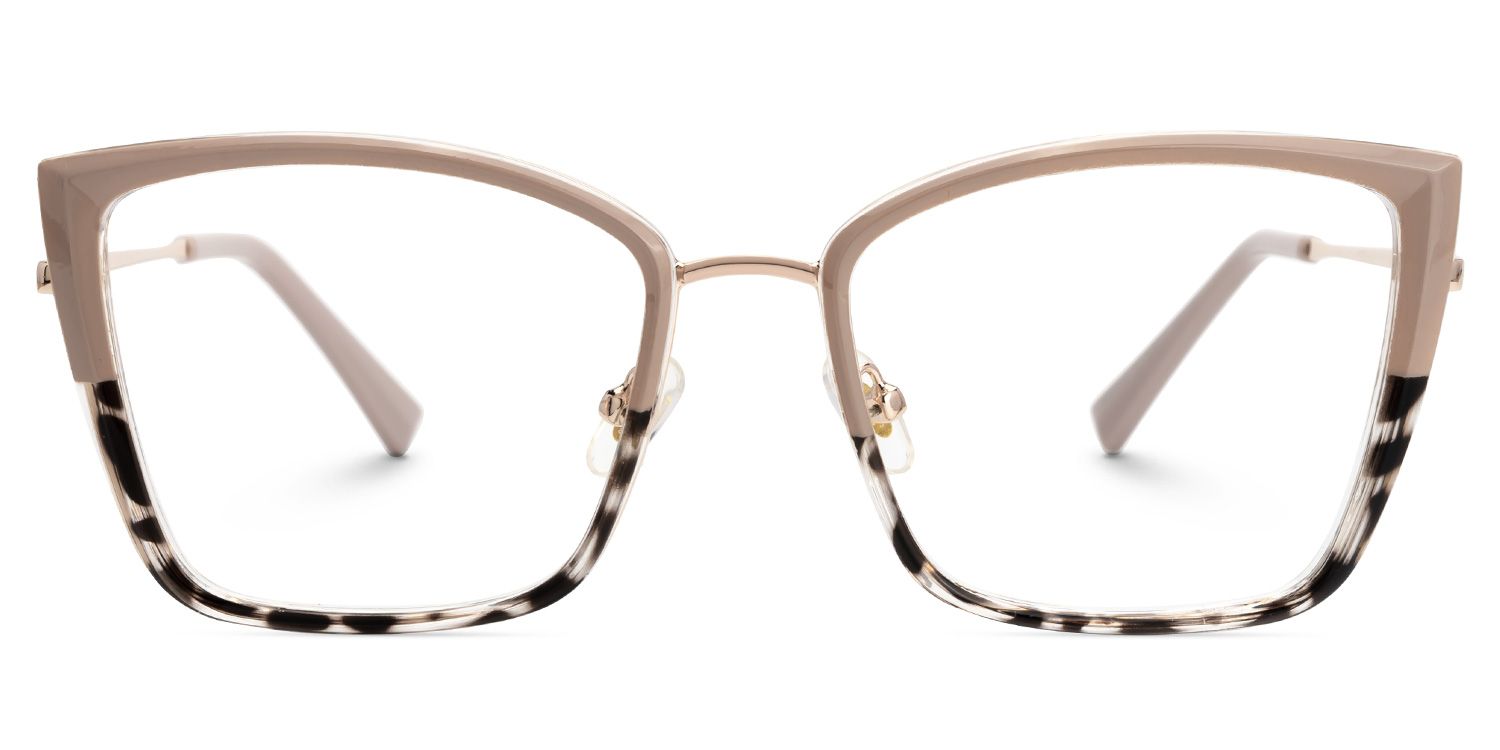 Mariie Zweifarbig Schmetterling Brille0