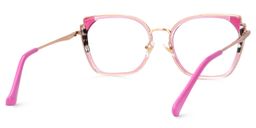 Murcia Rosa Quadratisch Brille3
