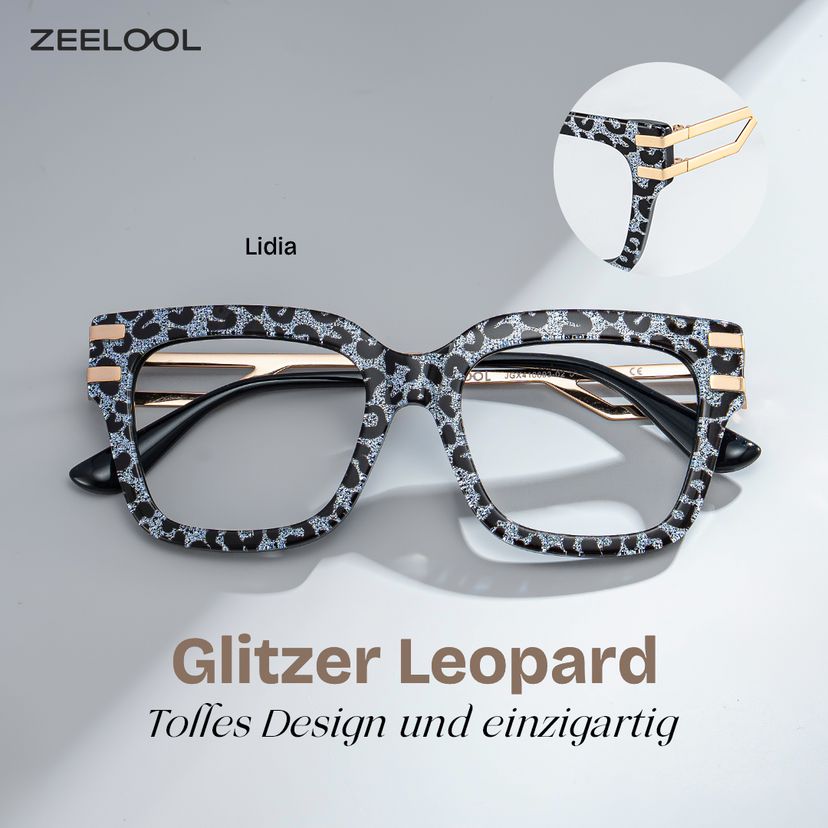 Lidia Grau-Leo Quadratisch Brille