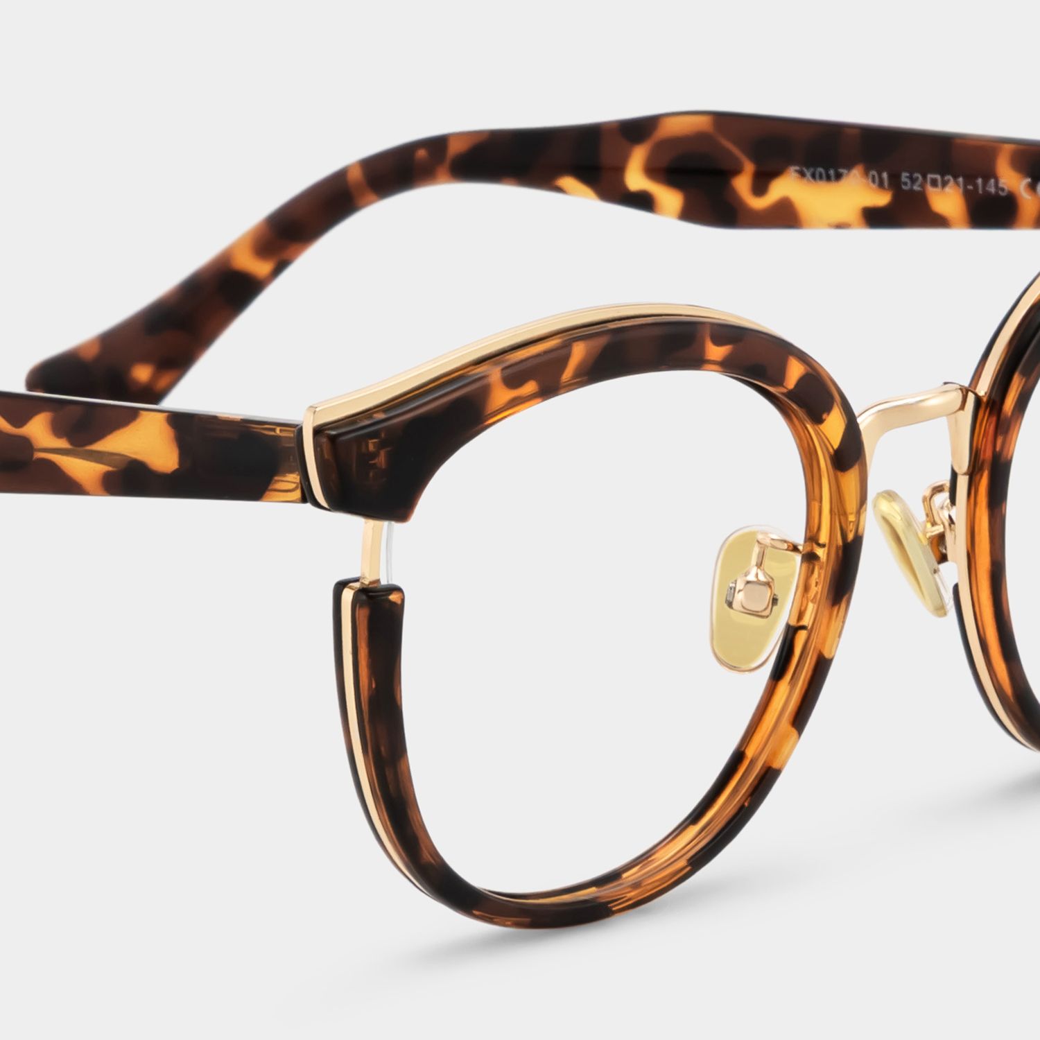 Laraine Braun-Tortoise Cateye Brille4