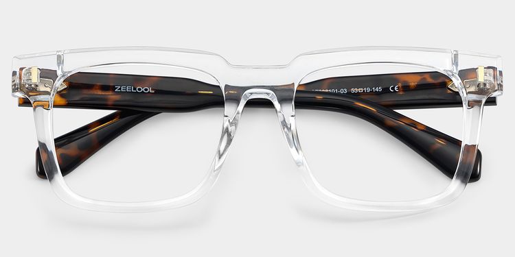 Connor Klar Rechteckig Brille