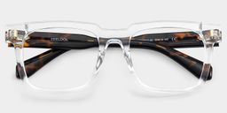 Connor Klar Rechteckig Brille1