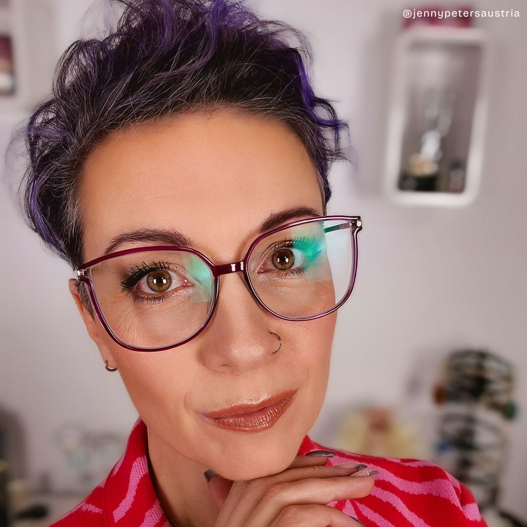 Walden Lila Cateye Brille10