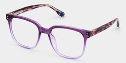 Donnalyn Lila Quadratisch Brille3
