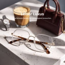Sophie Klar Geometrisch Brille0