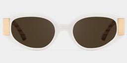 Silvia Weiß Cateye Sonnenbrille0