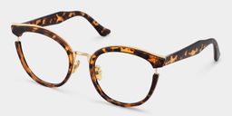 Laraine Braun-Tortoise Cateye Brille2