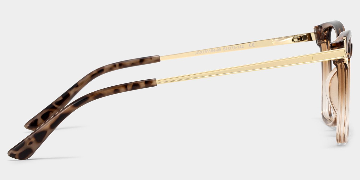 Mia Braun Quadratisch Brille3