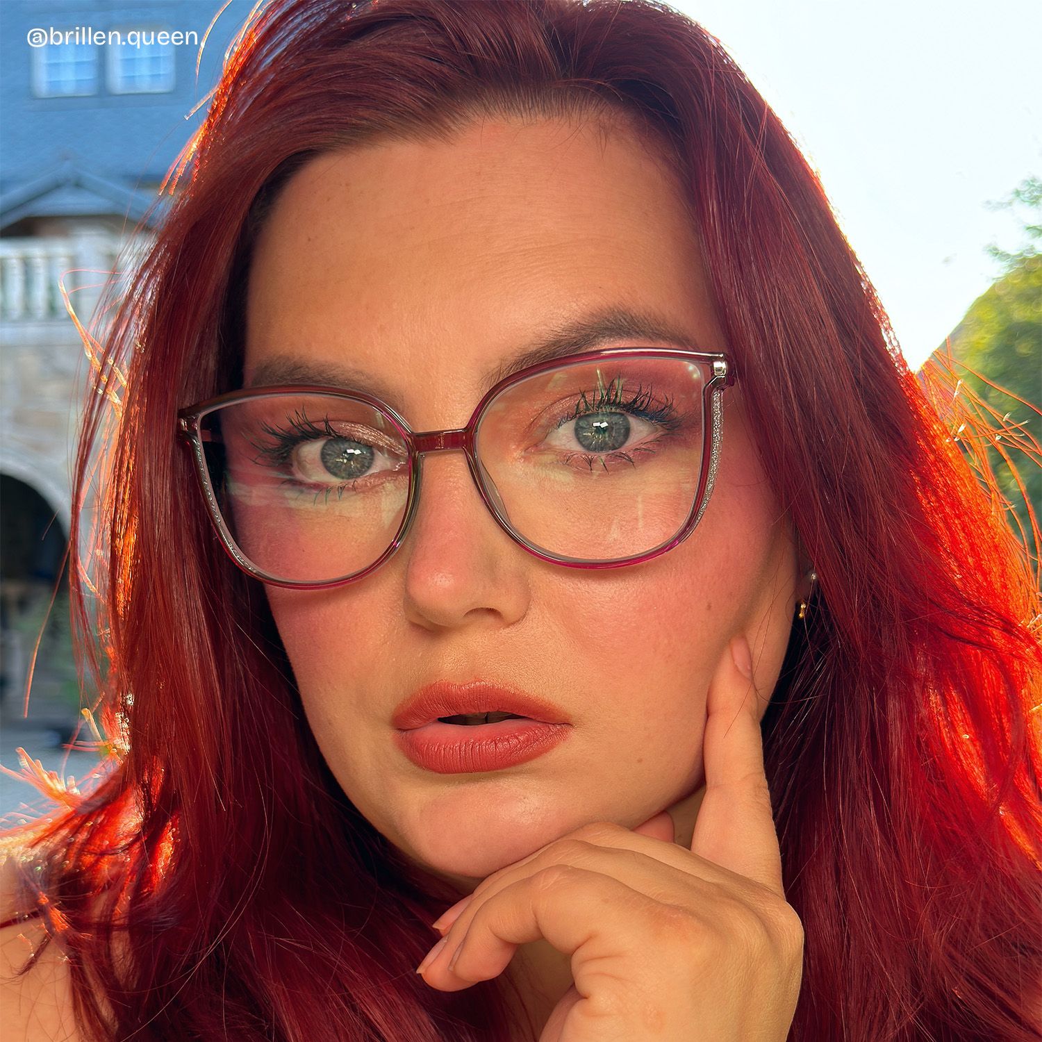 Walden Lila Cateye Brille9