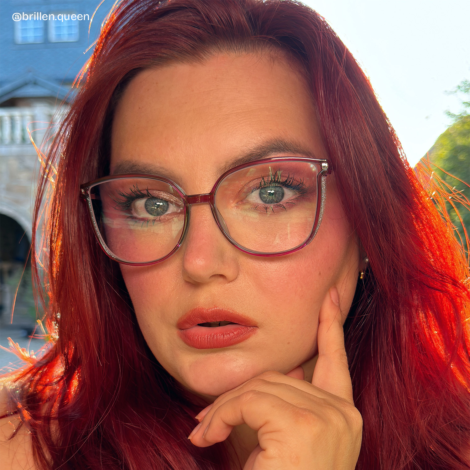 Walden Lila Cateye Brille6