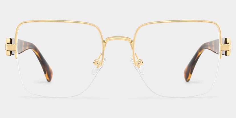 Lauren Gold Quadratisch Brille