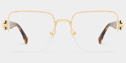 Lauren Gold Quadratisch Brille1