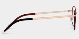 Tianna Rot Rechteckig Brille5