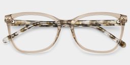 Marigold Braun Rechteckig Brille1