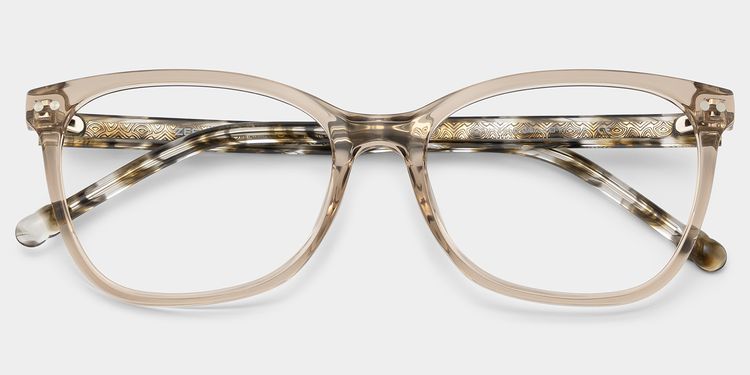 Marigold Braun Rechteckig Brille