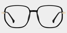 Joana Schwarz Geometrisch Brille0