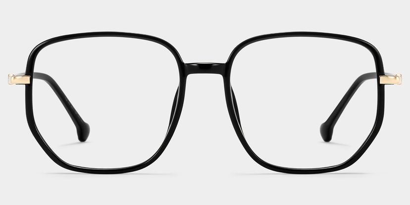 Joana Schwarz Geometrisch Brille