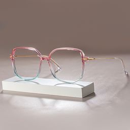 Payton Rosa-Blau Geometrisch Brille0