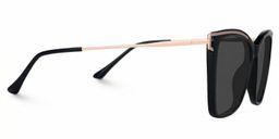 Matia Schwarz Quadratisch Brille2
