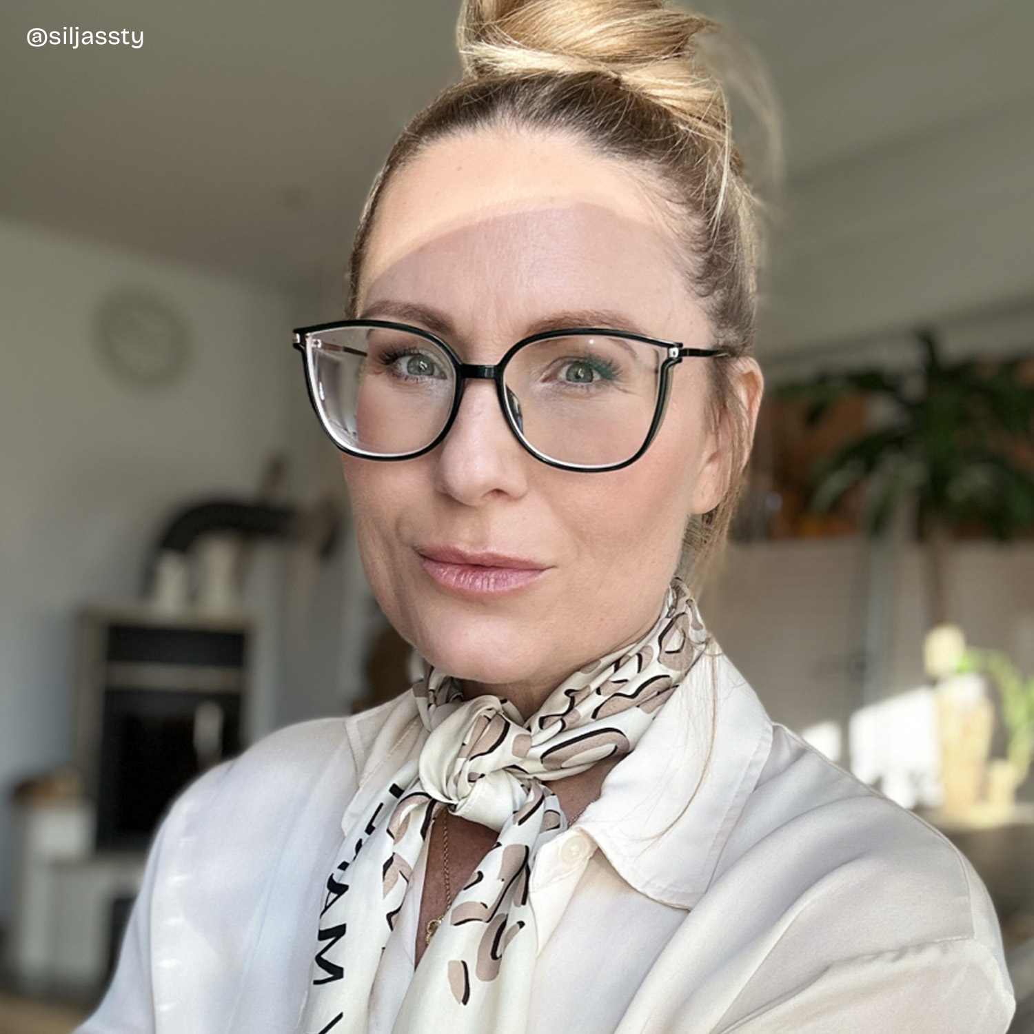 Walden Dunkelgrün Cateye Brille5