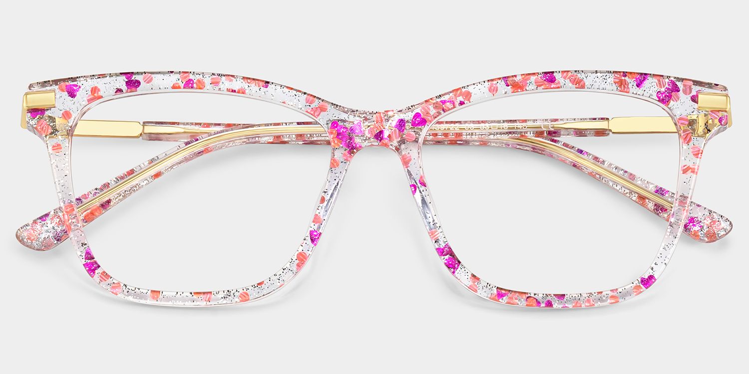Eliot Rosa Rechteckig Brille3