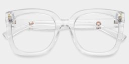 Nada Klar Quadratisch Brille1