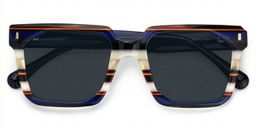 Laguer Blau Rechteckig Brille1