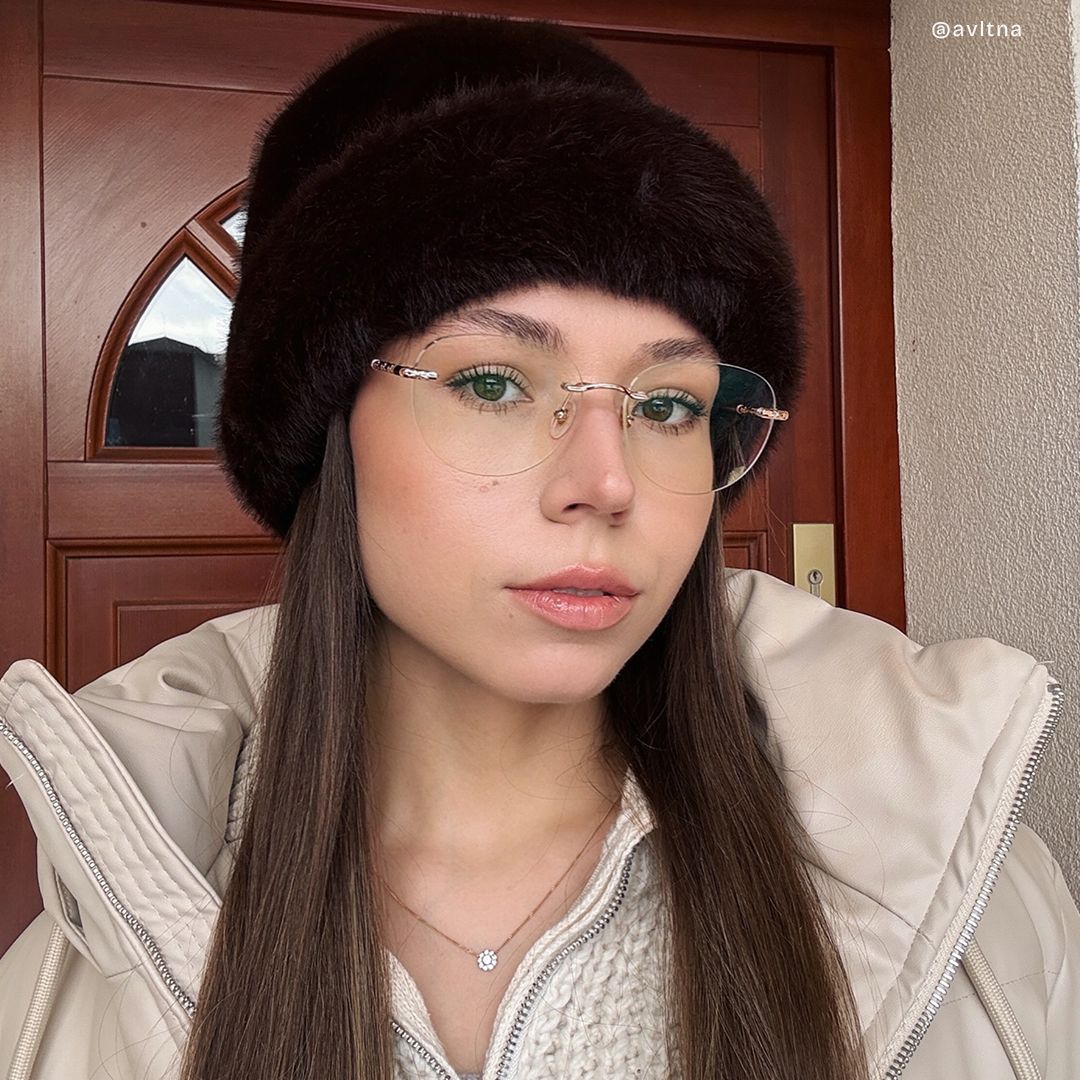 Jennifer Rosa-Gold Rund Brille8