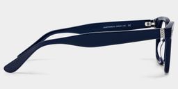 Pierce Blau Rund Brille5
