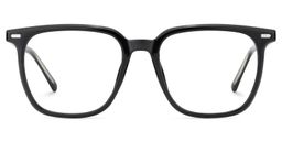 Eliza Schwarz Quadratisch Brille0