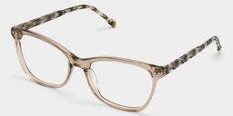 Marigold Braun Rechteckig Brille2