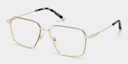 Ashley Gold Quadratisch Brille5