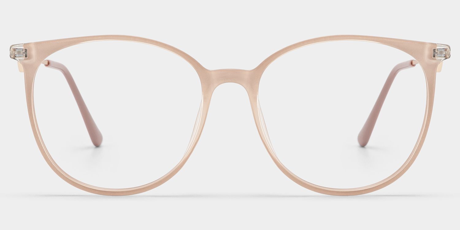 Babbage Hellbraun Rund Brille0