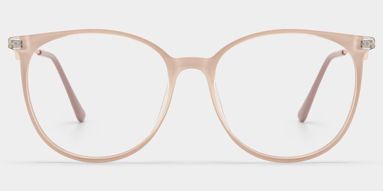 Babbage Hellbraun Rund Brille