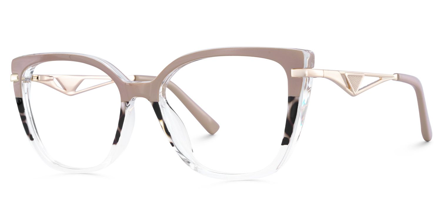 Margret Khaki-Tortoise Cateye Brille2